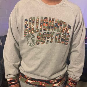 Billionaire Boys Club BB Nirvana Grey Crewneck 18’